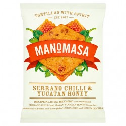 Manomasa - Serrano Chilli & Yucatan Honey - 12 x 160g